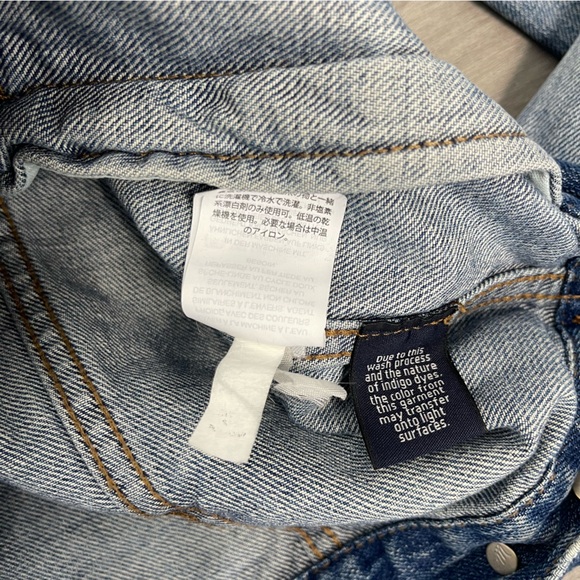 Madewell The Boxy Crop Jean Jacket in Woodcourt Wash XS Preppy Classic Denim - Picture 12 of 14